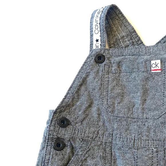 Calvin Klein Infant Baby Boy Overall Set - Picture 9 of 13